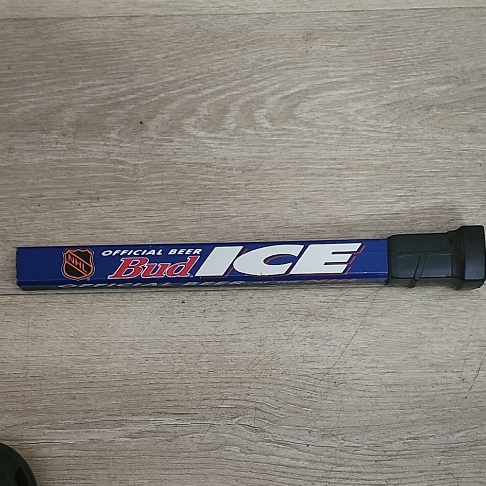 NHL Blue and Black (partial) Hockey Beer Tap Stick.
